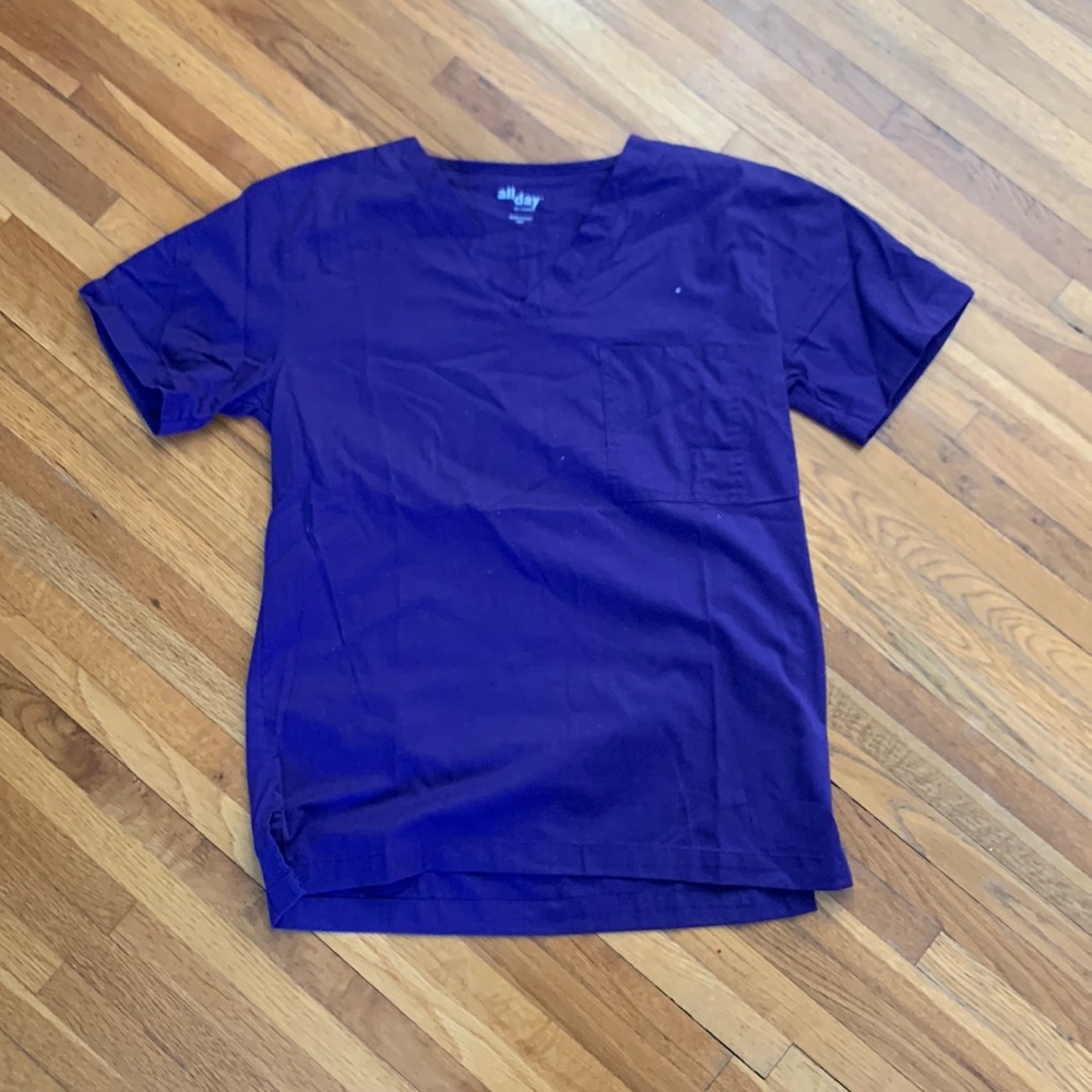 Short-Sleeved Scrub Shirt